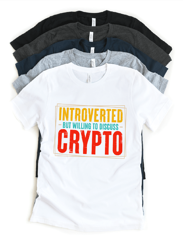 Introverted but willing to discuss Crypto