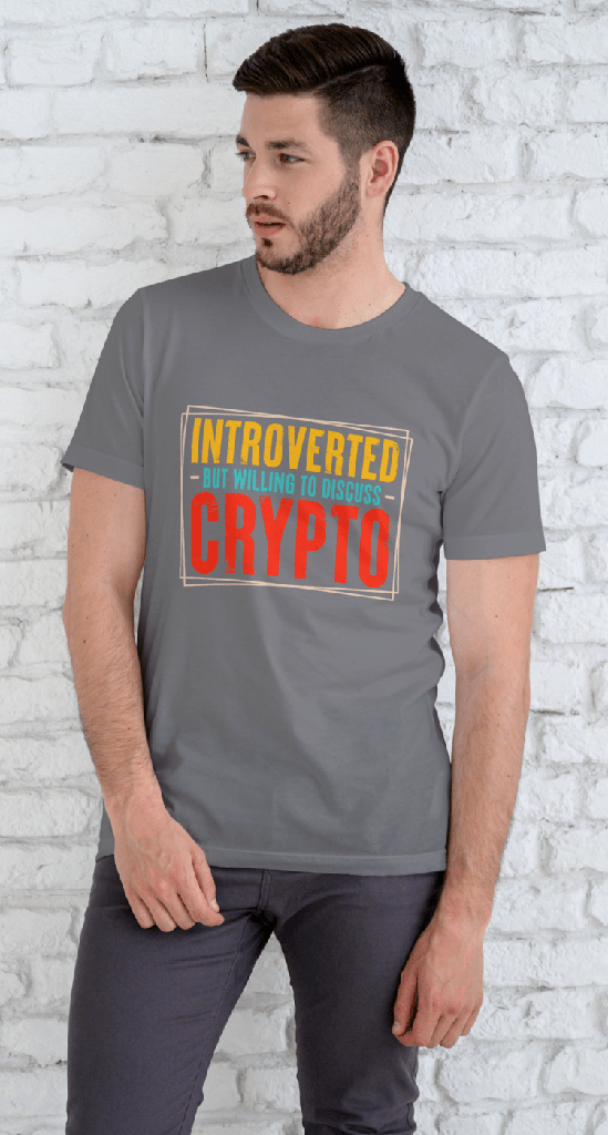 Introverted but willing to discuss Crypto